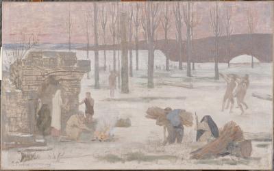 Pierre  Puvis de Chavannes - Peintre - Estimation gratuite de tableaux, peintures, dessins de Puvis de Chavannes, vente aux enchères de peintures, tableaux de Puvis de Chavannes, valeur, cote, prix