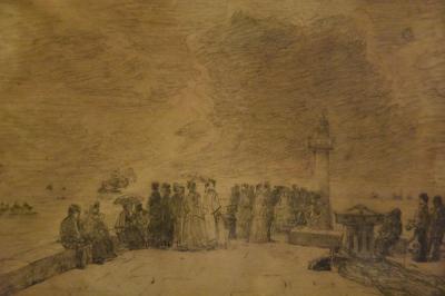 Estimation gratuite de tableaux, peintures, dessins d'Eugène Boudin, vente aux enchères de peintures, tableaux, dessins d'Eugène Boudin, expertise, valeur, cote, prix