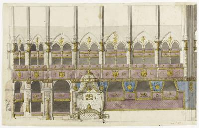 Estimation dessin Charles Percier. Expertise tableaux, dessins, aquarelles de Charles Percier. Vente aux enchères de dessins, aquarelles de Charles Percier. Valeur, cote, prix