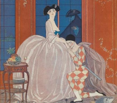 Georges Barbier - Illustrateur - Estimation dessin Georges Barbier. Expertise peintures, tableaux, dessins de Georges Barbier. Vente aux enchères de tableaux, peintures dessins de Georges Barbier. Valeur, cote, prix