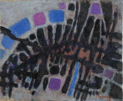 Alfred Manessier - Peintre - Estimation tableau Manessier. Expertise dessins, tableaux, peintures d'Alfred Manessier. Vente aux enchères de peintures, dessins, tableaux de Manessier. Valeur, cote, prix