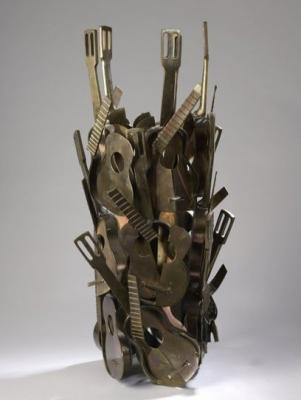 Armand Pierre Fernandez dit Arman - Sculpteur - Estimation sculpture Arman. Expertise peintures, dessins, sculptures de Arman. Vente aux enchères de sculptures, tableaux, dessins de Arman, valeur, cote, prix