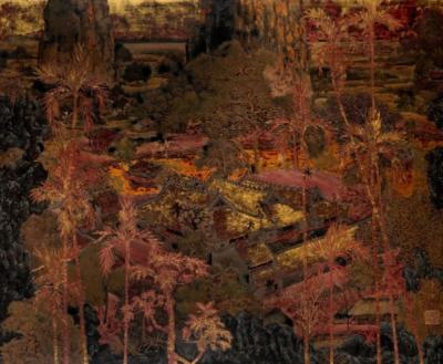 Estimation laque Pham Hau. Expertise laques du Vietnam, tableaux, peintures de Pham Hau. Vente aux enchères de tableaux, laques vietnamiennes. Valeur, cote, prix